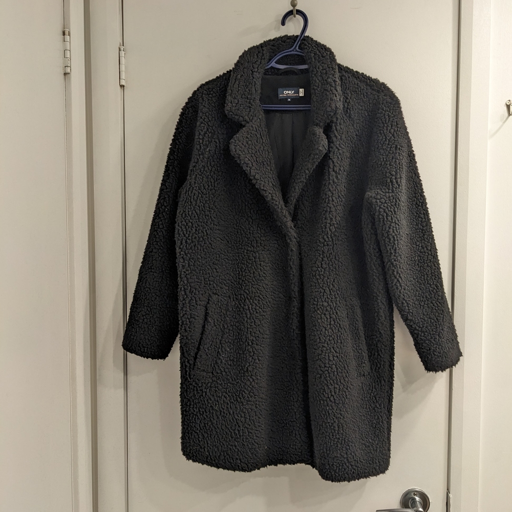 Only Black Teddy Jacket